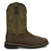 Justin Original Workboots Mens Keavan Met Guard 11 Inch Waterproof Steel To