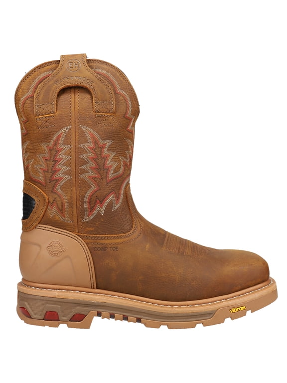 Original Workboots Mens Montana 11 Inch Composite Square Toe Workboo