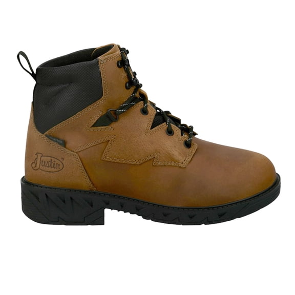 Justin Original Workboots Mens Prodigy Round 6 Inch Electrical Hazard Soft