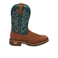 thumbnail image 1 of Justin Boot Company Men`s Commander 11In H20 Brown Nano Square Toe Work Boot Brown 10.5 D, 1 of 5