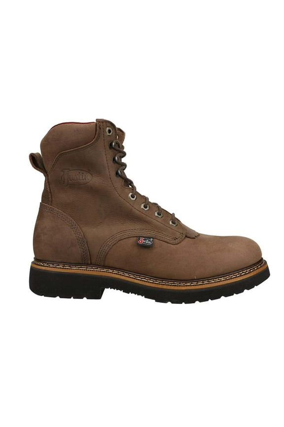 Original Workboots Mens Rivot 8 Inch Slip Resistant Steel Toe   Work