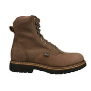 Justin Original Workboots Mens Rivot 8 Inch Slip Resistant Soft Toe