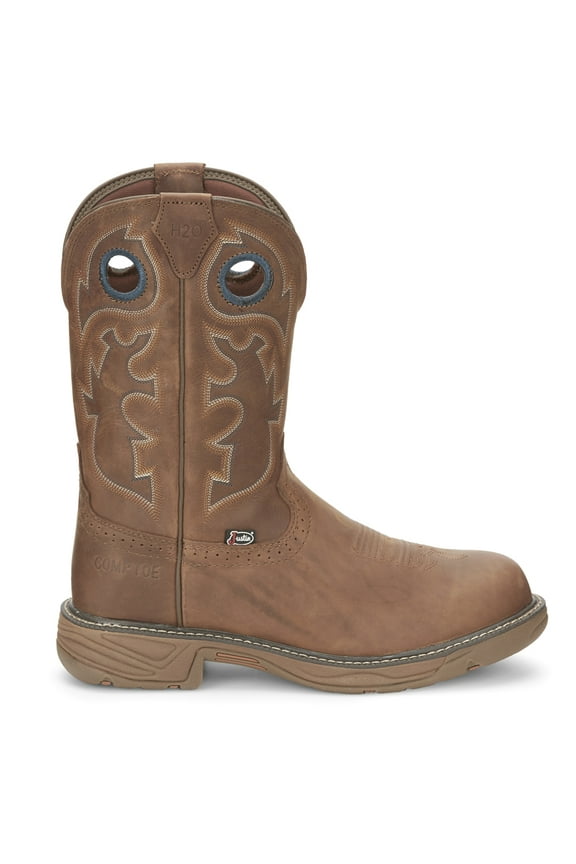 Original Workboots Mens Rush 11 Inch Waterproof Nano Composite Toe