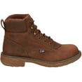 thumbnail image 1 of Justin Men's Rush Lacer Work Boot Soft Toe Brown 9 D(M) US, 1 of 2