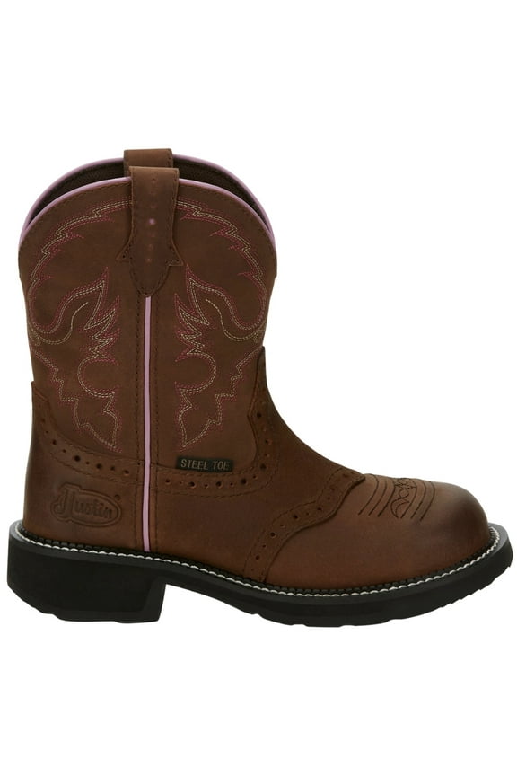 Women's Wanette Western Work Boot Steel Toe - GY9980 7 M US