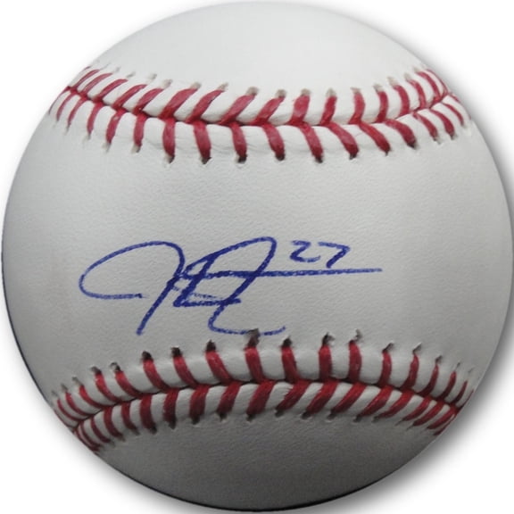 Justin Ruggiano Hand Signed Autographed Baseball Cubs Marlins JSA