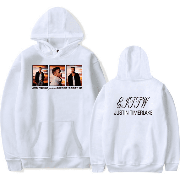 Justin Timberlake Eitiw Hoodie Unisex Hooded Sweatshirt Long Sleeve Tracksuit Pullover Coat