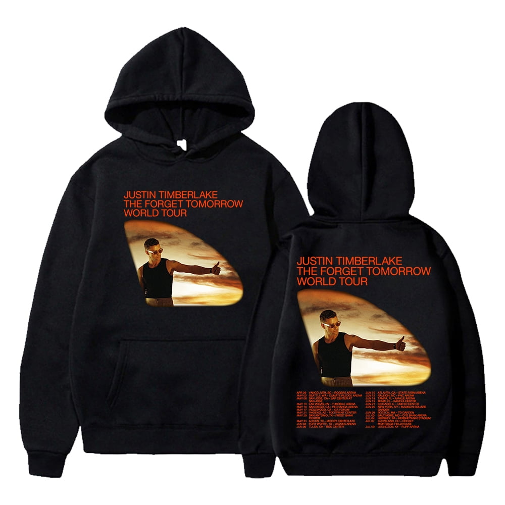 Justin Timberlake Hoodie 2024 The Tomorrow World Tour Merch