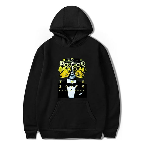 Justin Timberlake Merch 20/20 Album Hoodie Unisex Hooded Sweatshirt Long Sleeve Tracksuit Pullover Coat