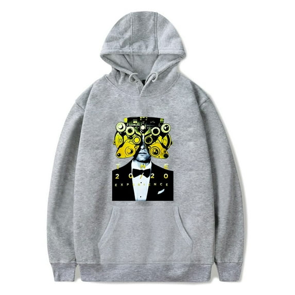 Justin Timberlake Merch 20/20 Album Hoodie Unisex Hooded Sweatshirt Long Sleeve Tracksuit Pullover Coat