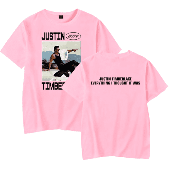Justin Timberlake Merch Eitiw T-Shirt Fashion Unisex Men/Women Streetwear Tshirt Shirt Short Sleeve Tee