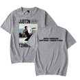 thumbnail image 1 of Justin Timberlake Merch Eitiw T-Shirt Fashion Unisex Men/Women Streetwear Tshirt Shirt Short Sleeve Tee, 1 of 2