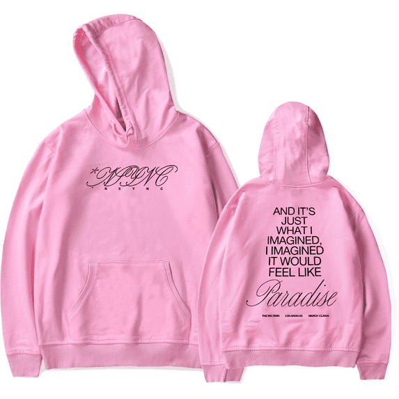 Justin Timberlake Merch Hoodies Nsync Paradise Hoodie Men Women Hooded Sweatshirt Long Sleeve Tracksuit Pullover Streetwear