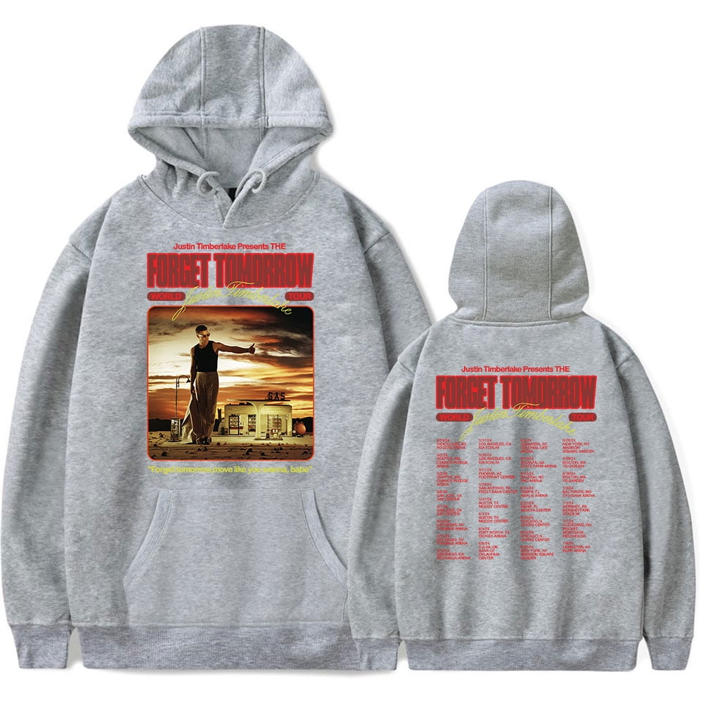 Justin Timberlake Photo Tour Merch Hoodie Unisex Hooded Sweatshirt