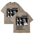thumbnail image 1 of Justin Timberlake Tour 2025 Washed Cotton Tshirt Fashion Short Sleeve Hip Hop Tees, 1 of 4