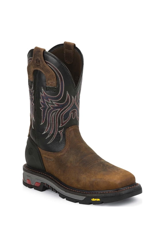 Work Commander-X5™ Tanker Steel Toe Pull-On Work Boot