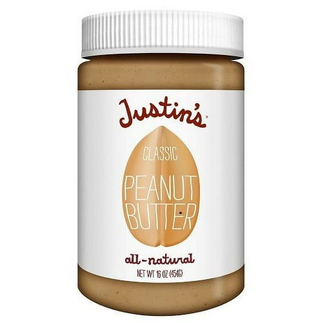 Justin's All Natural Peanut Butter, Classic, 16 Oz