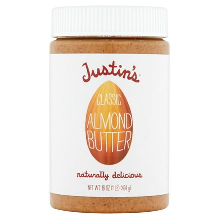 Justin's Classic Almond Butter, 16 oz, 6 pack