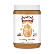 Justin's Crunchy Peanut Butter Spread 28 oz Jar