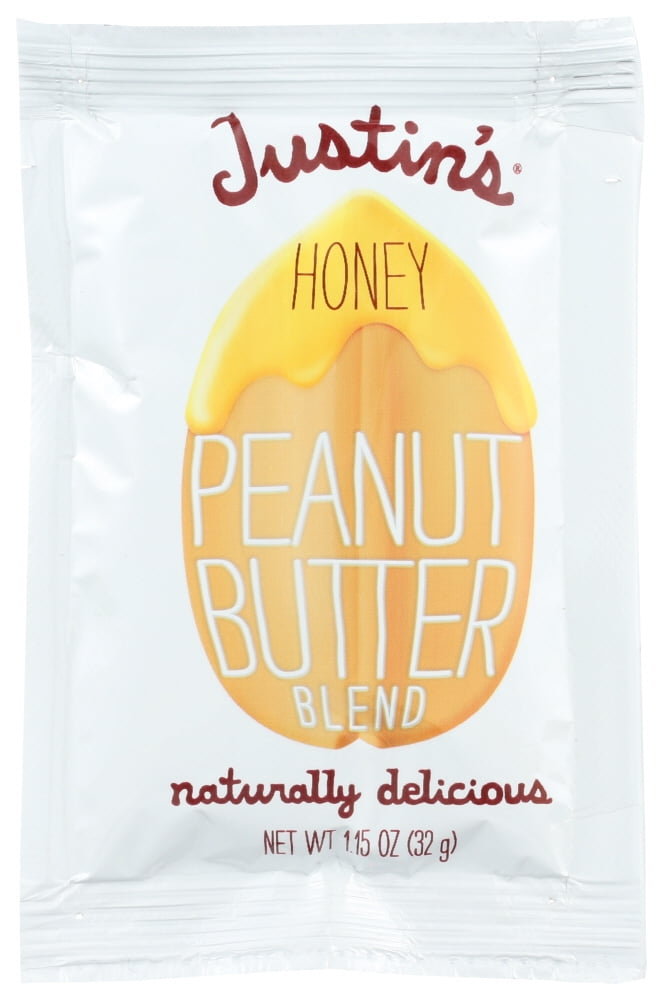 Justin's Honey Peanut Butter Squeeze Pack, 1.15 oz Pack