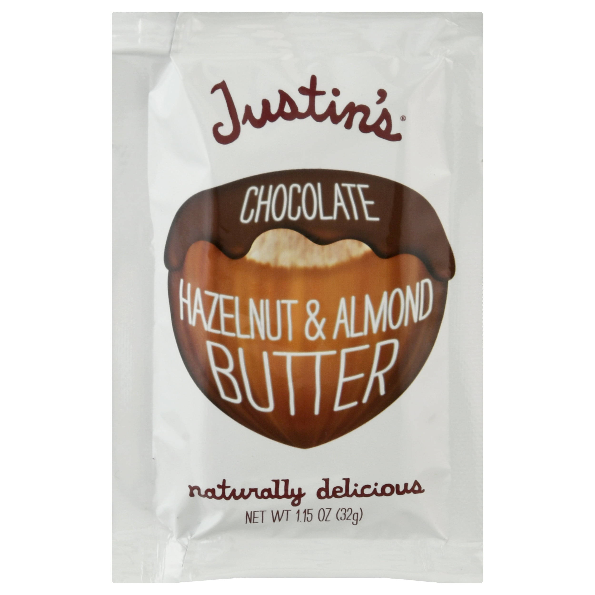 Justin's Nut Butter Hazelnut Squeeze Natural 1.15 oz (Pack Of 30)