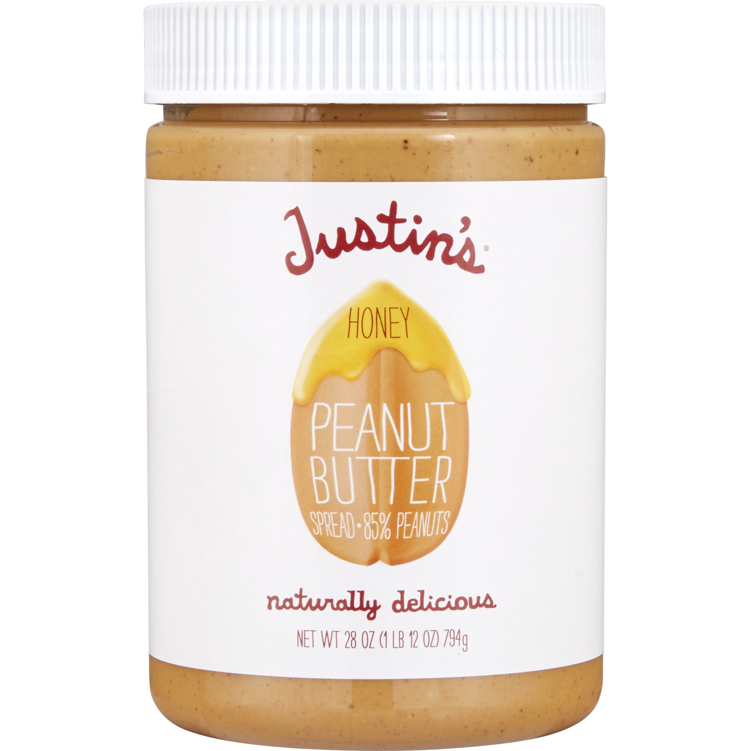 Justin's Peanut Butter, Honey, 28 oz, 6 Count