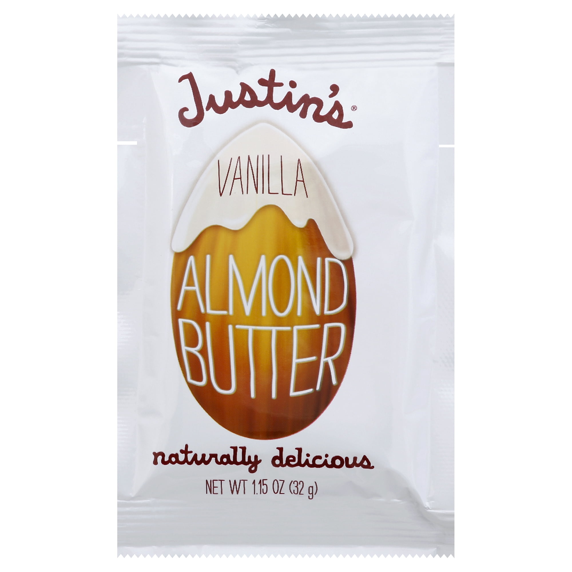 Justin's Vanilla Almond Nut Butter 1.15 oz (Pack Of 30)