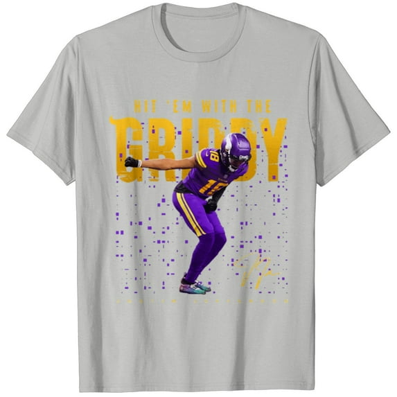 Justin sport Jefferson Mr. Griddy T-shirt, Unisex Cotton T-shirt