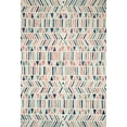 thumbnail image 1 of Justina Blakeney x Loloi Hallu Collection Ivory / Multi CONTEMPORARY Area Rug 2'-6" x 7'-6", 1 of 2