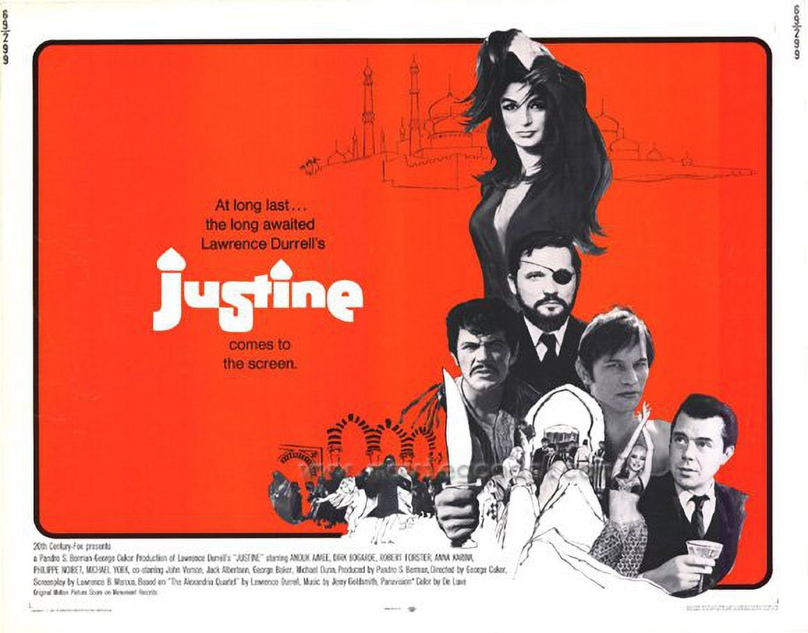 Justine movie POSTER (Style A) (11" x 14") (1969)