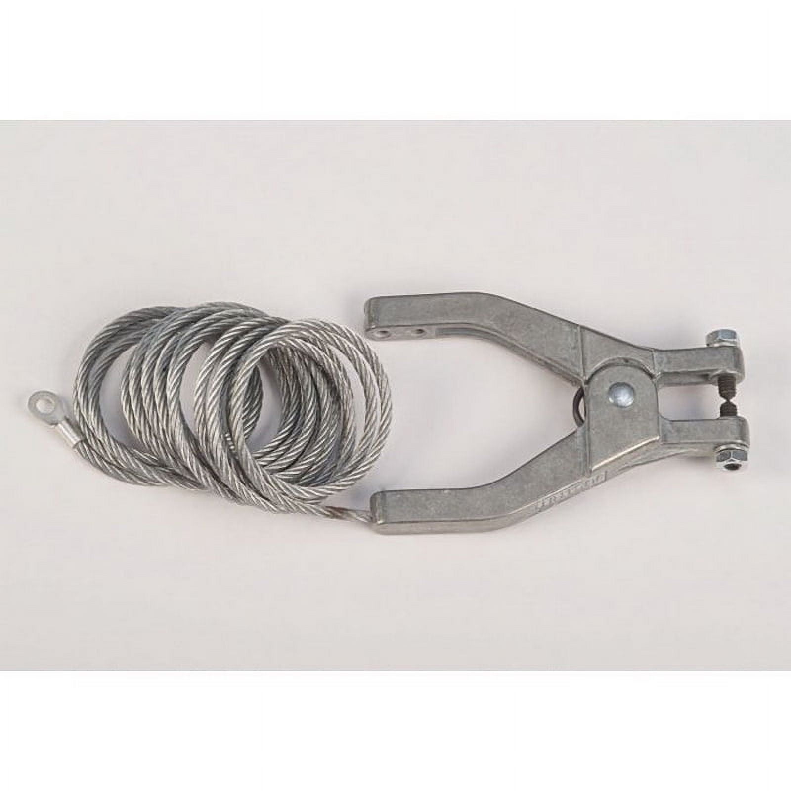 Justrite 08496 Antistatic Wire For Bonding/Grounding, With Hand Clamp