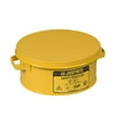 thumbnail image 1 of Justrite 10385 1 Gallon Bench Can With O Basket-Yellow, 1 of 1