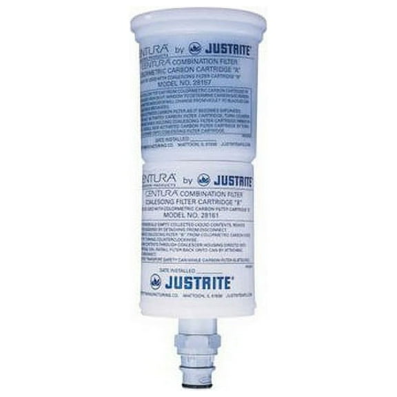 Justrite 28161 Carbon Fltr Kit With Poly Fitting