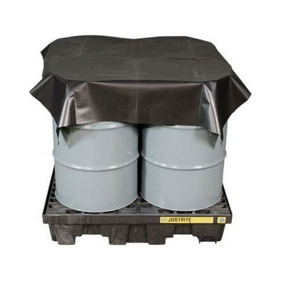 Justrite 28432 5'W x 5'L, Waterproof Tarp - 28432