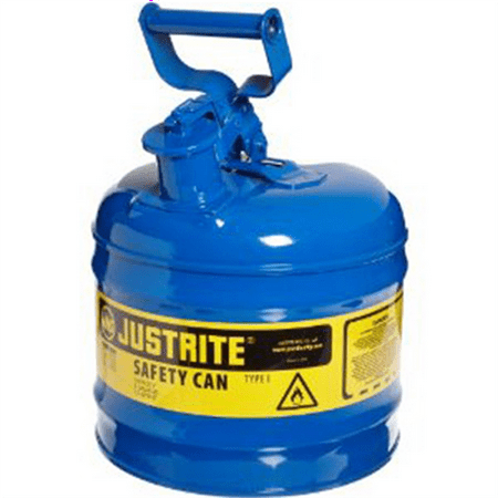 Justrite Mfg. Co. 2Gal/7.5L Safety Can Blue