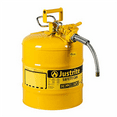 thumbnail image 1 of Justrite 7250220, 5 Gallon Emergency Fuel Container Type II AccuFlow Yellow, 1 of 5