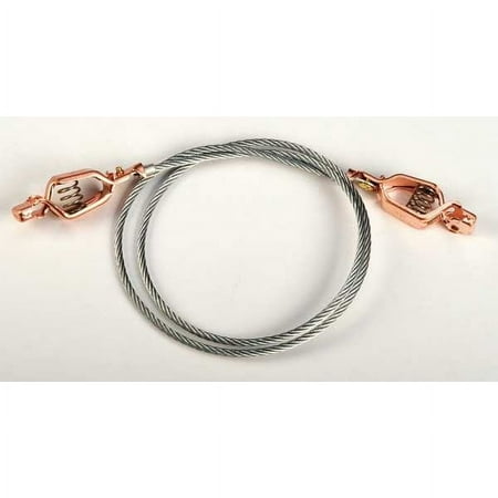 Justrite BARE WIRE W/2 ALLGATOR CLIPS 3" LENGTH - 1 EA (400-08500)