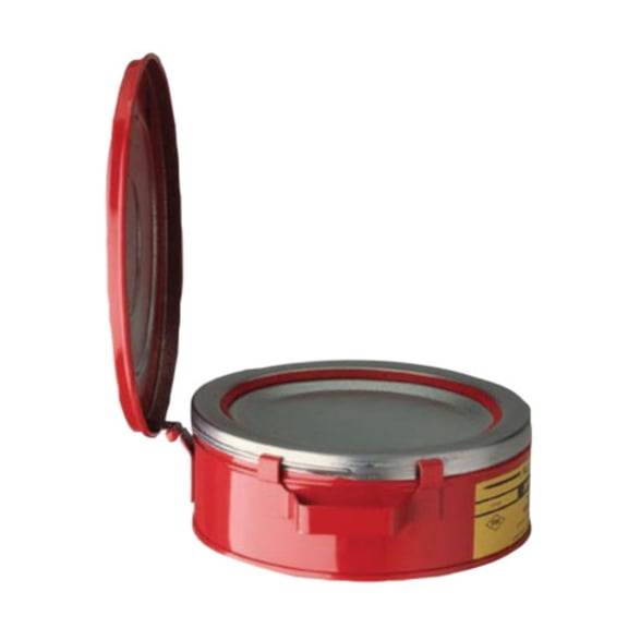 Justrite Bench Can 2-Gallon Red 10575
