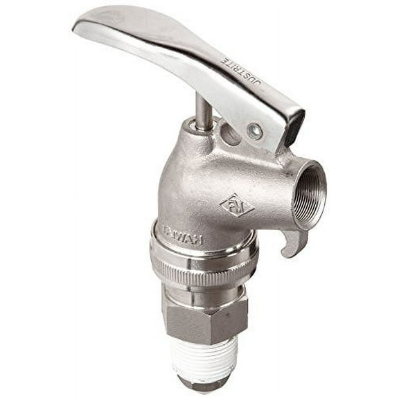 Justrite Stainless Steel 3/4 in Drum Faucet