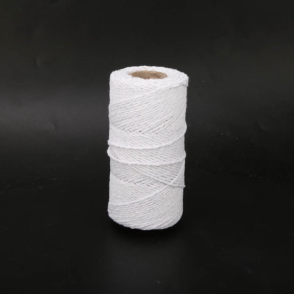 Jute 100m / 328.1ft Sewing Hand Stitching DIY Craft Vintage Braid Cord Jute Twine White, Sewing Jute Twine, Stitching Jute Twine, DIY Jute Twine