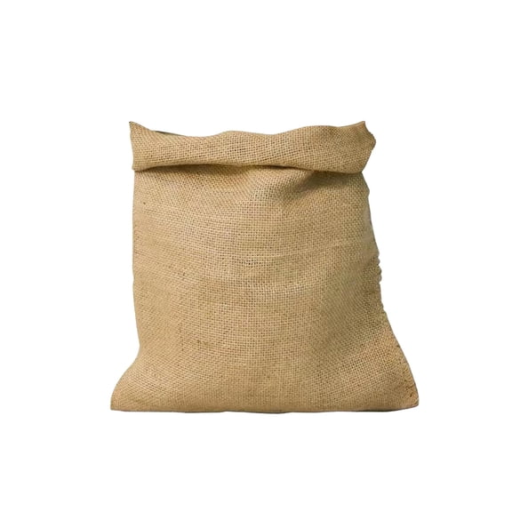 Jute Bags Heavy Duty Natural Fiber Sack 75x50cm for Potato Fruit Grain Vegetable Storage Thick Woven Reusable Breathable