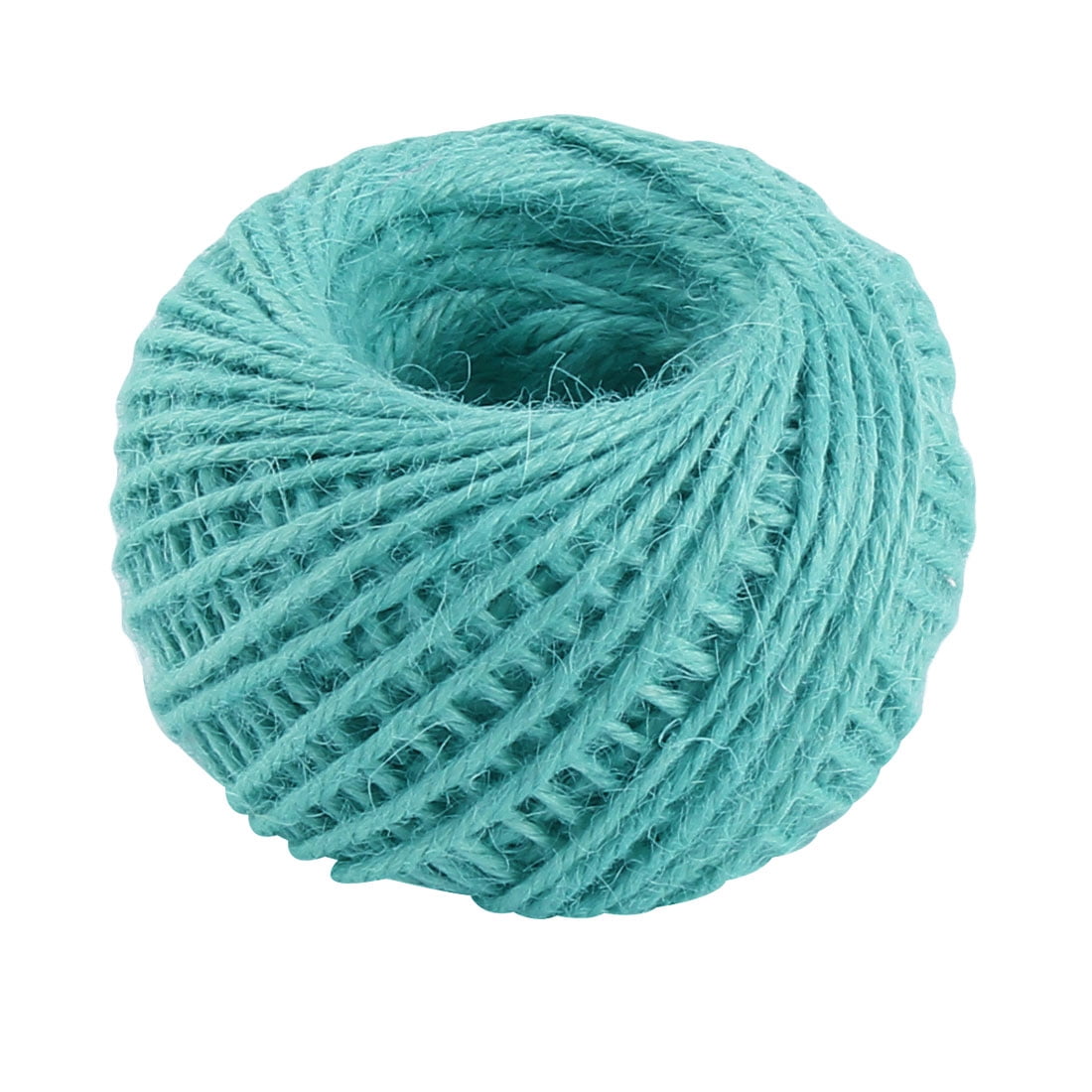 Jute Burlap Ribbon Twine Rope Cord String Pack Roll Turquoise 2mm Dia