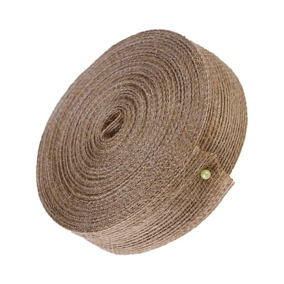 KALLORY Brown Jute Twine Cord for Crafts DIY Decoration Wedding Bag ng Wooden Craft Accessories