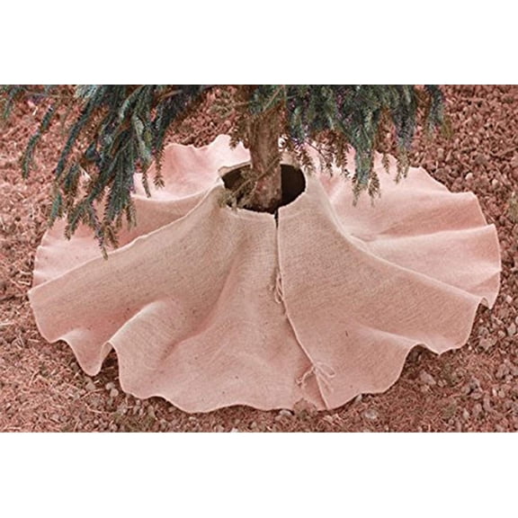 Jute Burlap Tree Skirt 60 Inches Diameter