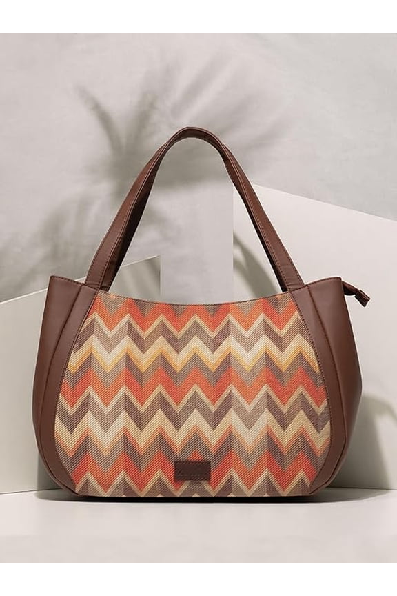 Jute Handcrafted Vegan Leather Women's Shoulder Luna Handbags