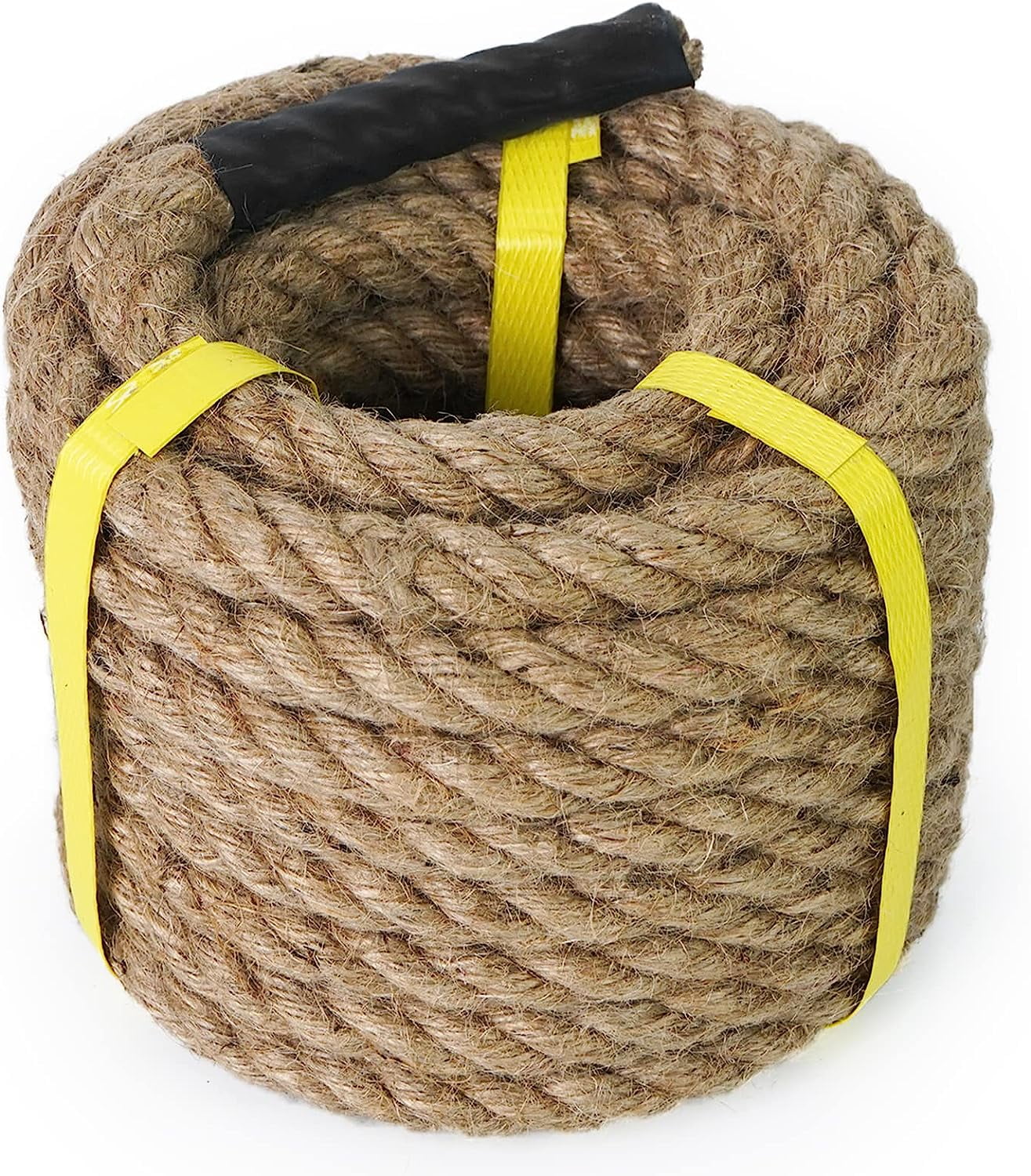 Jute Rope - 1.2 Inch Twisted Hemp Rope for Crafts, Climbing, Anchor ...