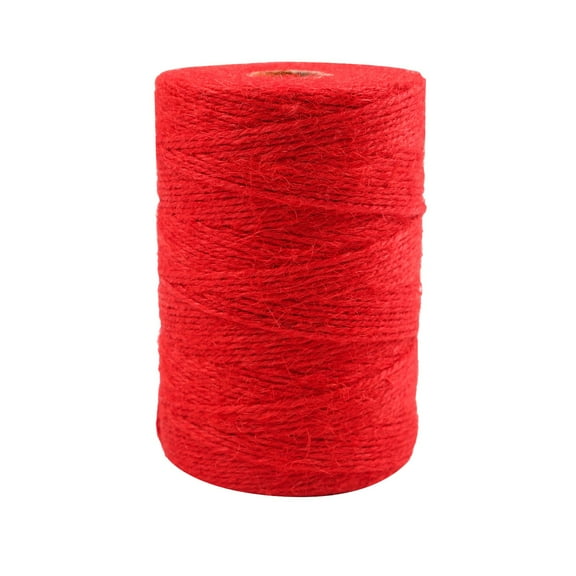 Jute Rope, Furenl Fine Rope, Natural Jute Twine String – 2Mm X 200M for Crafts, Gift Wrapping, Gardening, Crochet & Macrame Decor