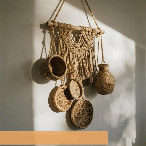 Jute Rope Natural Jute Twine Decorative Nautical Rope Heavy Duty Twine for Crafts Cat Scratch Post Gardening Bundling Tying Hanging Creating Rustic Home Decor