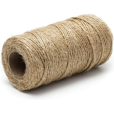 Natural Jute Rope Spool Real Macrame Craft Thread Jewelry String Roll ...