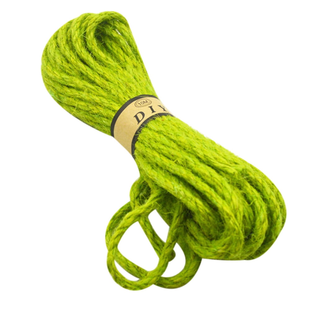 Jute Thread Twine Cord 10m Length And 6mm Thickness For Home Garden